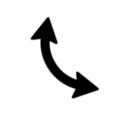 two point arrow connecting Form box and Use box